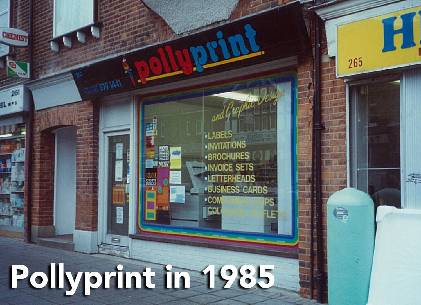 Pollyprint in 1985